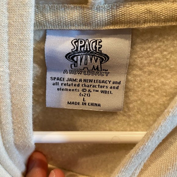 SPACE JAM KIDS LARGE HOODED SWEATER - Picture 2 of 5